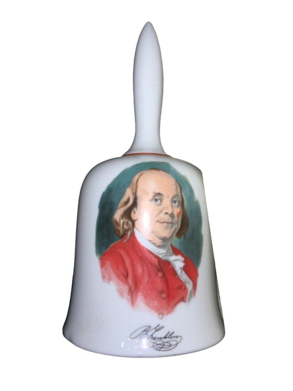 Danbury Mint American Bicentennial Benjamin Franklin Bell  Limited Edition